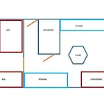 Daire Loft 2 Bedroom Loft Effeil Tower Ac By Lcc Agency *